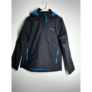 Didriksons Storm System Parka Windbreaker  Full Zip  Women Sz 170 cm/ M *Notes